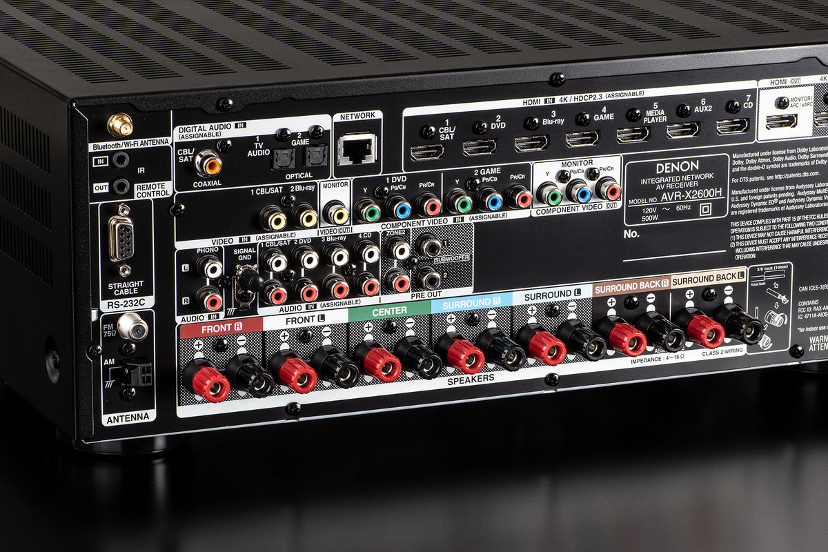 Denon AVRX2600H viritinvahvistin Next Level Audio