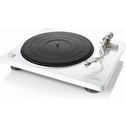 Denon DP-400 -levysoitin, valkoinen