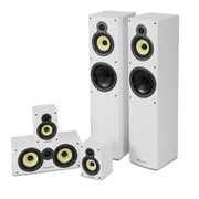 Wharfedale Crystal 4 kaiutinpaketti (musta, valkoinen tai pähkinä/musta)