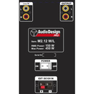 AUDIODESIGNPRO M2 12WL akkukäyttöinen aktiivikaiutin