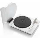 Denon DP-400 -levysoitin, valkoinen