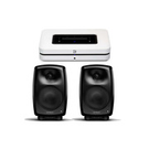 Genelec G Three pari + Bluesound NODE (N130) verkkosoitin