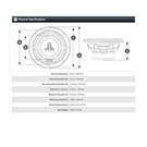 JL Audio 8W1v3-4 subwoofer 