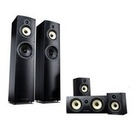 Wharfedale Crystal 4 kaiutinpaketti (musta, valkoinen tai pähkinä/musta)