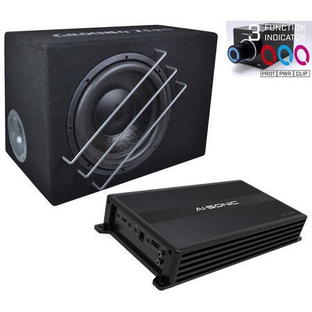 BASSKIT GZUW 12SQ-D2 + A I-SONIC S2-A1000.1