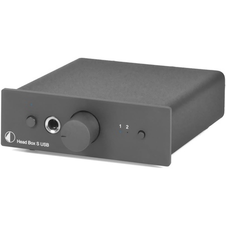 Pro-Ject Head Box S USB (musta tai hopea)